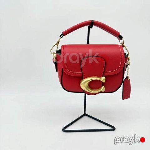 Çiyin çantası, süni dəri, qırmızı, 14 sm — Bakı