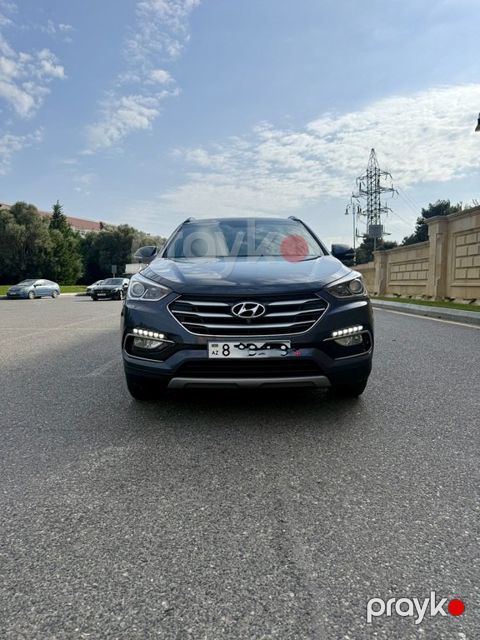 Hyundai Santa Fe, 2.0 L, 2016 il, 191 254 km — Bakı