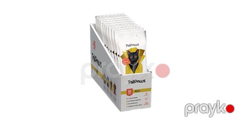 Pişiklər üçün yaş yem Tail Paws Molly, toyuq dadlı, 80 q — Bakı