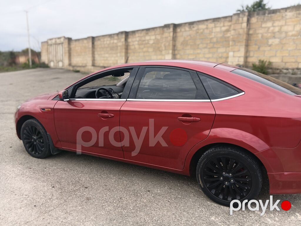 Ford Mondeo liftback, qırmızı rəng. - Kuzov: 5 qapılı liftback — Avtomobillər, Qusar (4)