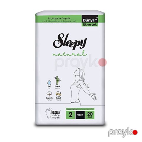 Qadın bezləri Sleepy Natural Long, 20 ədəd — Bakı