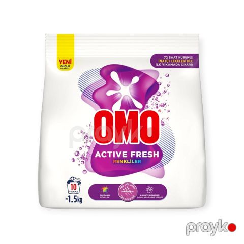 Yuyucu toz Omo Active Fresh Colors 1.5 kq — Bakı