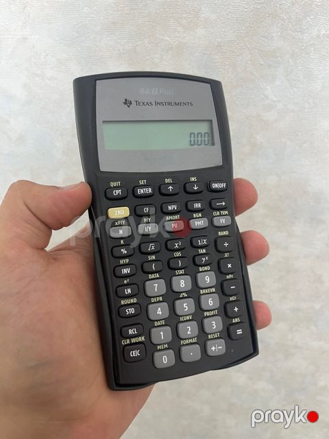 Texas Instruments Ba-ıı Plus hesablayıcı — Bakı