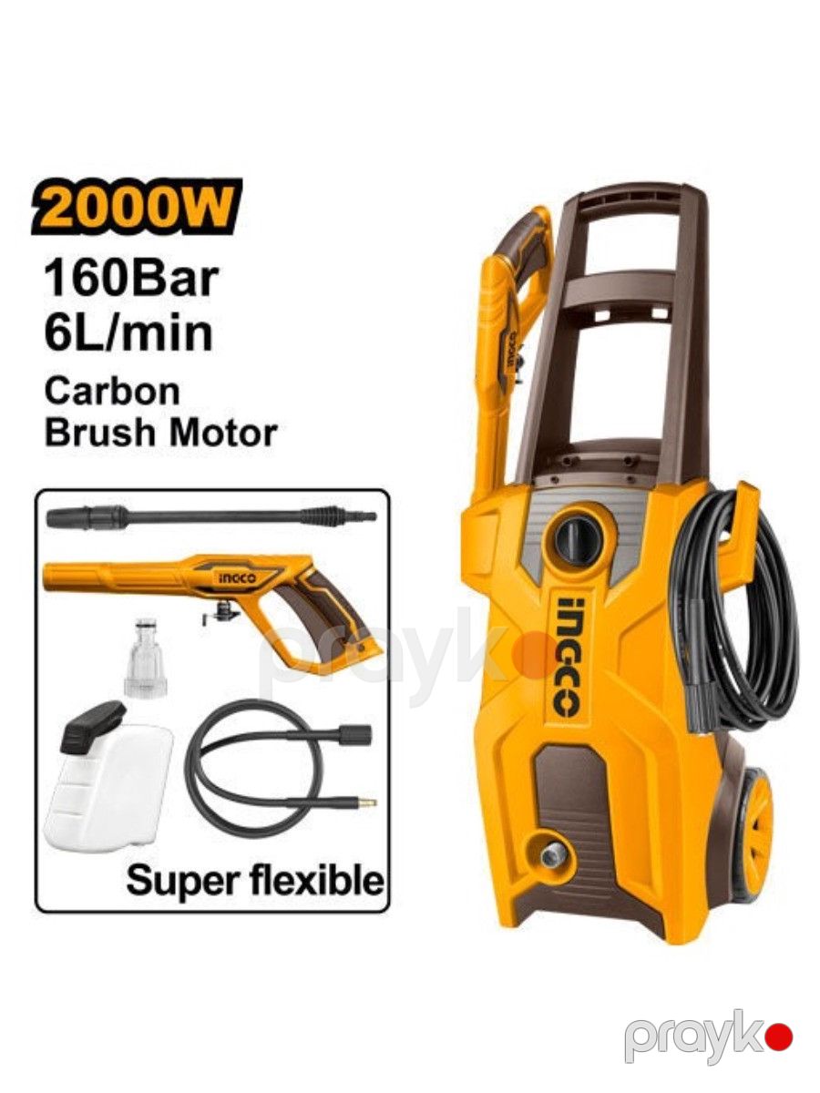 Yüksək təzyiqli yuyucu Ingco HPWR20018 2000Vt — Mallar, Bakı (2)