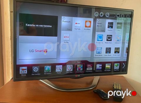 İşlənmiş Televizor LG Dled 82" Ünvandan götürmə — Qax