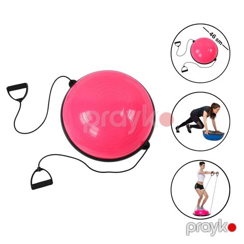 Balanslayıcı yarımkürə Gymnic 1618/1, 46 см, çəhrayı — Bakı