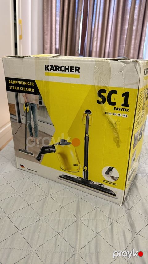 Karcher'in buxarla təmizləyici vasitəsi(şvabra) satılır 120 azn.Demək — Bakı