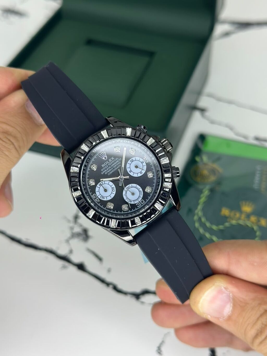 Yeni, Qol saatı, Rolex, rəng - Qara — Qol saatları, Bakı (8)