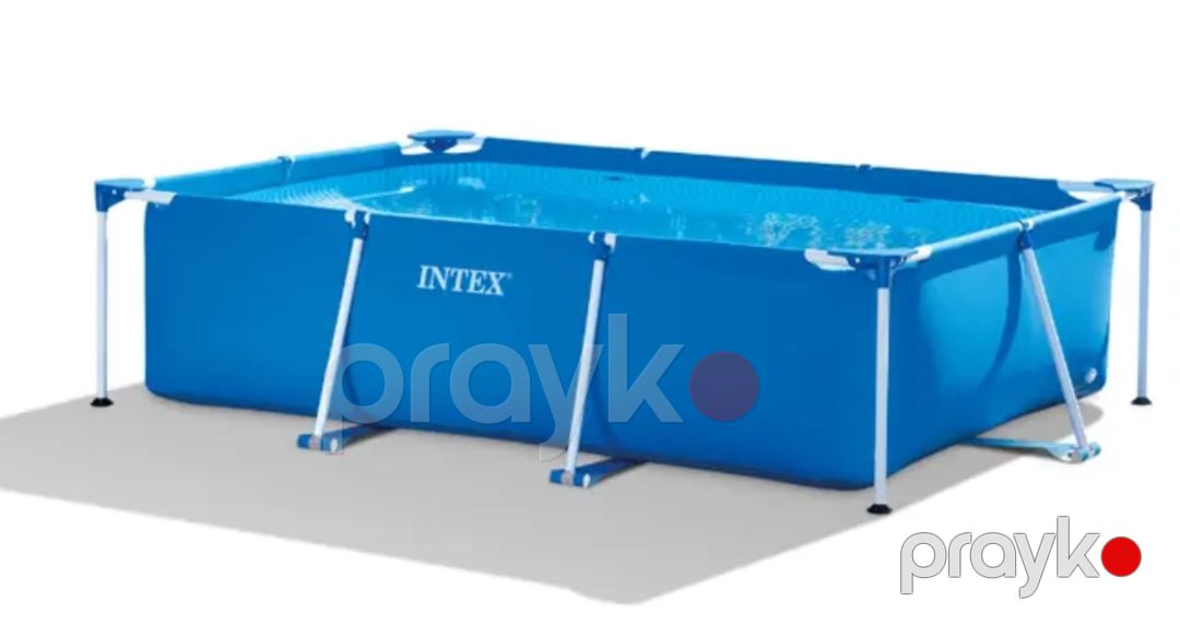 Karkaslı hovuz İntex BM-28273, düzbucaq, 450x220x84 sm, göy — Hovuzlar, Bakı (2)