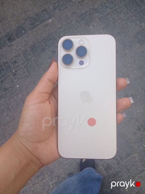 IPhone 16 Pro Max, 256 GB, Natural Titanium, Zəmanət — Bakı