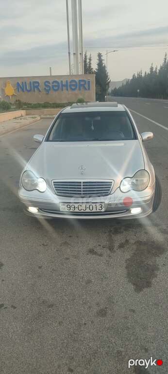 Mercedes C 200, 2.0 L, 2000 il, 345 000 km — Avtomobillər, Mingəçevir (2)