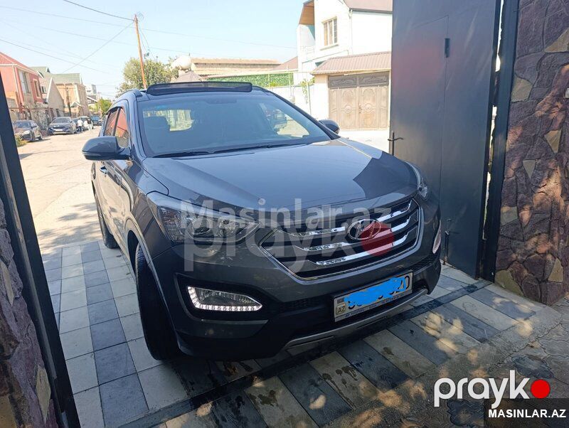 Hyundai Santa Fe, 2014 il — Avtomobillər, Bakı (2)