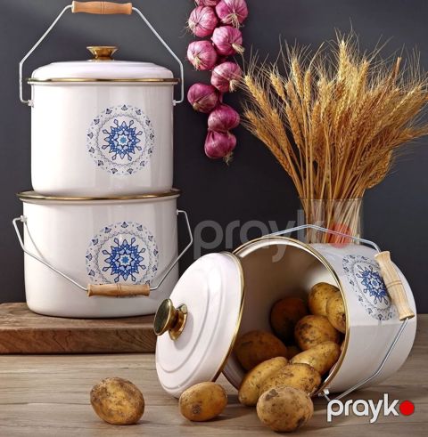 Yağ bidonları dəsti Bonera 00012345, 3 əd — Bakı