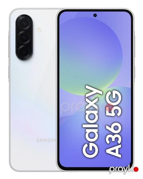 Samsung Galaxy A36 5G, 256 GB, rəng - Ağ, İki sim kartlı — Bakı