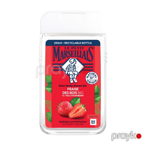 Duş geli Le Petit Marseillais Wild Strawberry 250 ml — Bakı