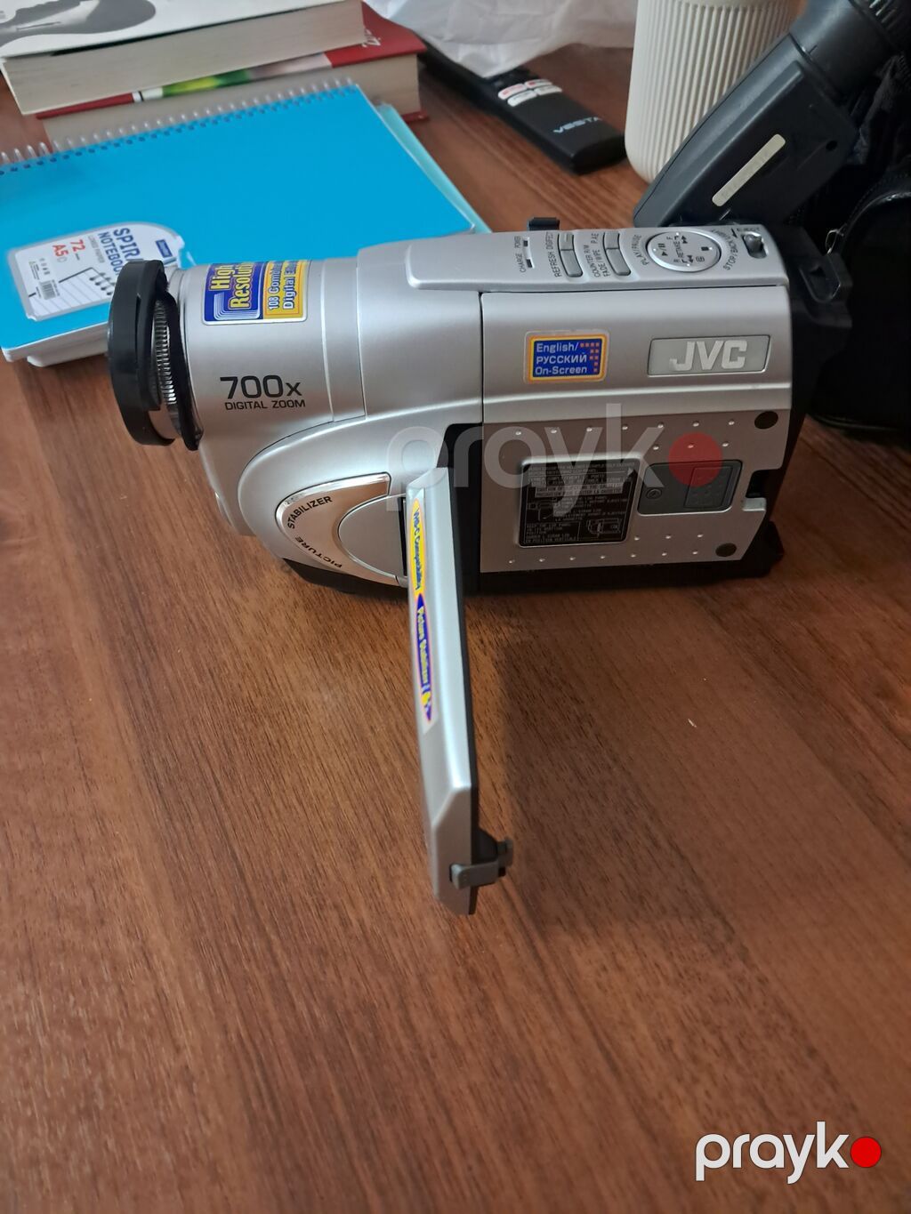 JVC mini videokamera (bataryası őlűb başka heç bir prablemi yoxdu) — Video kamera, Masazır (2)
