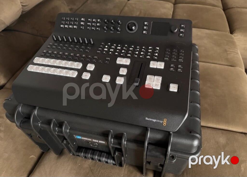Blackmagic Atem Television 4 K yenidir 8 sdi girisle pesakar pult — Studiya və konsert üçün, Bakı (2)