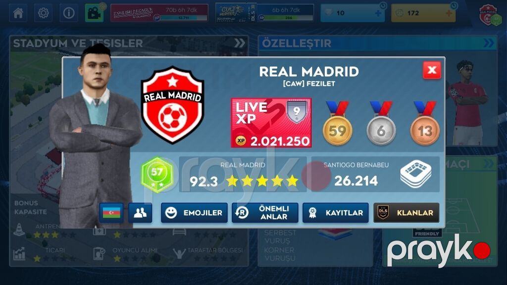 DLS 24 oyun hesabı – güclü klub və nadir kartlar - Oyun: Dream League — Digər, Yardımlı (4)