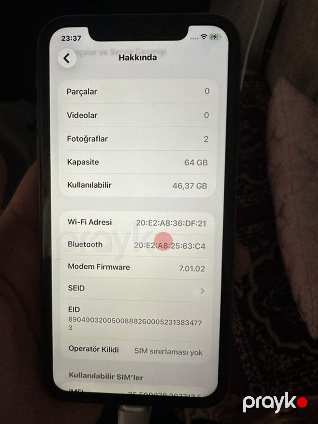 IPhone X, 64 GB, Qara, Face ID — Apple iPhone, Bakı (2)