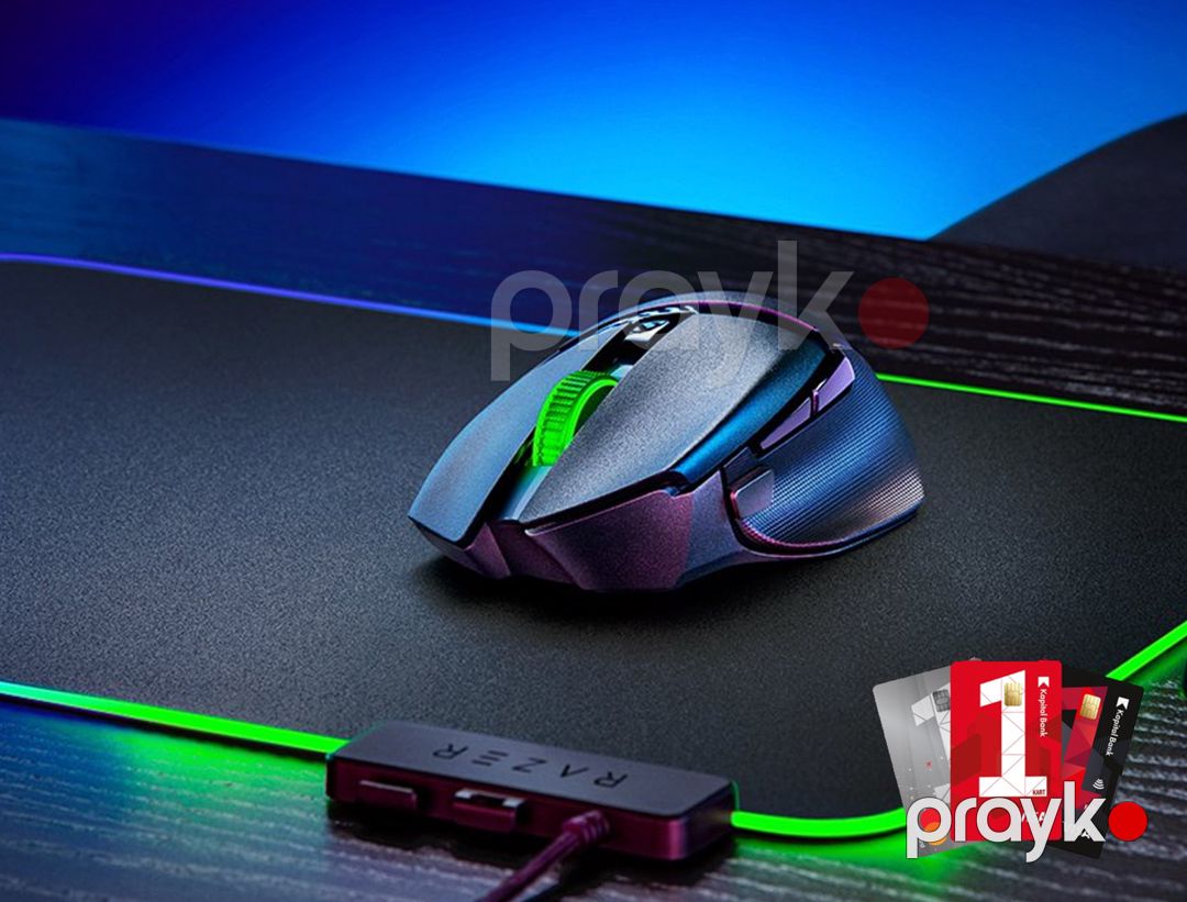 Razer Basilisk V3 X HyperSpeed kompüter siçanı — Periferik cihazlar, Bakı (2)