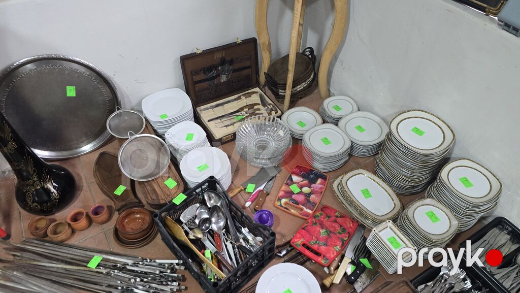 Kafe-restoran və ev üçün müxtəlif mətbəx avadanlıqları və qab-qacaq — Süfrə qabı, Quba (9)