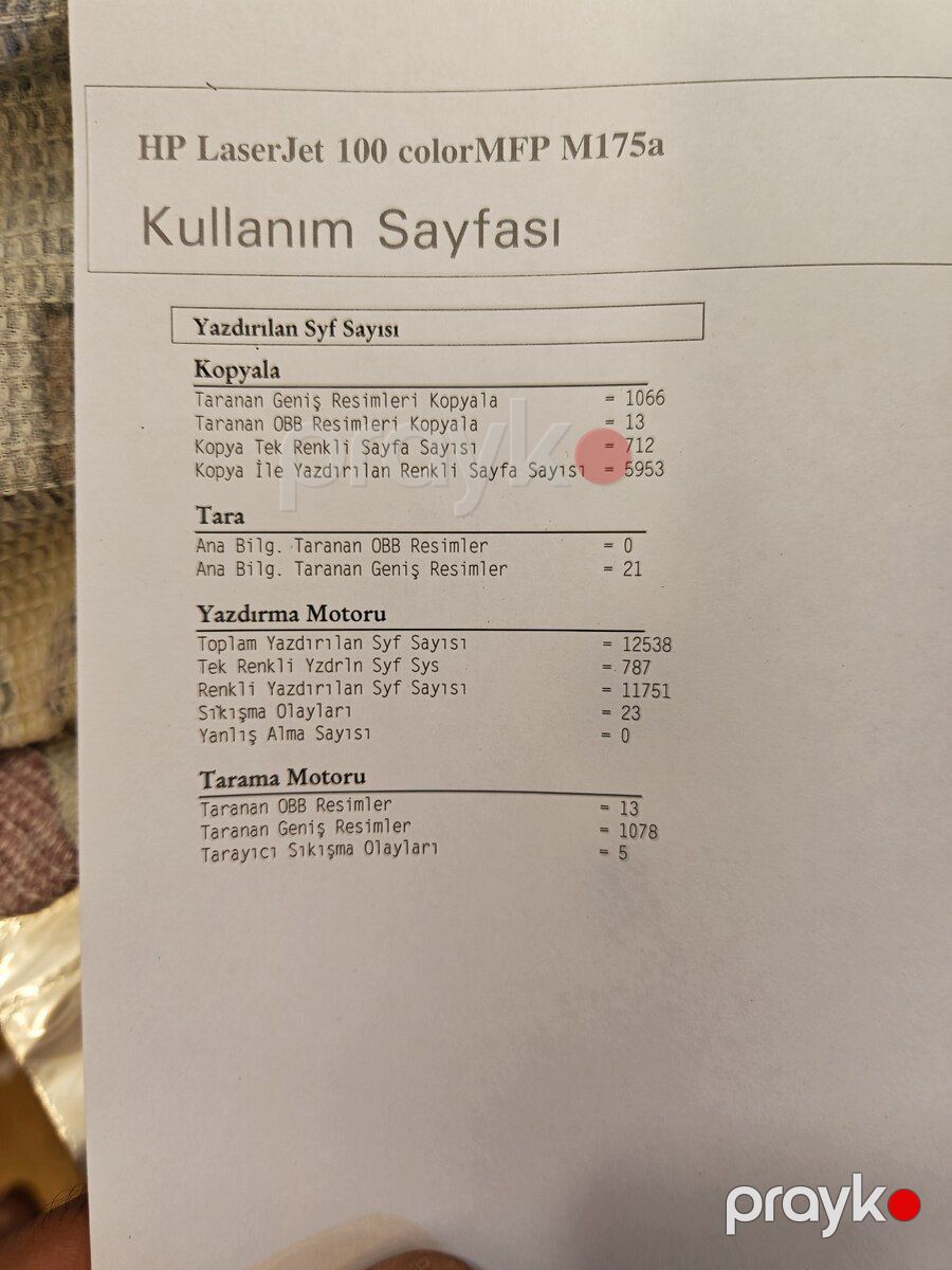 Printer HP LaserJet 100 color MFP M175a — Ofis texnikası və istehlak malları, Bakı (4)