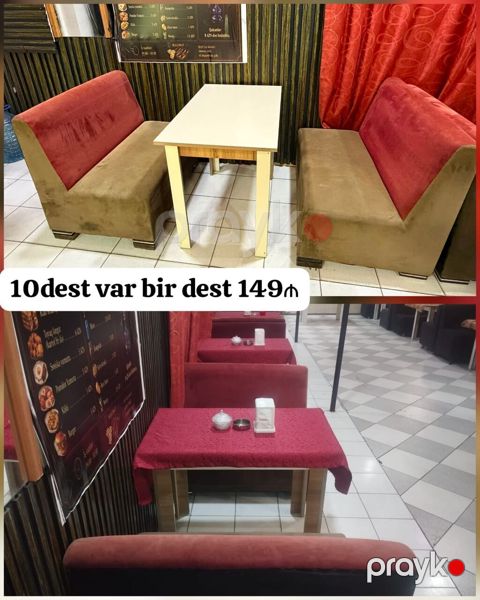 Kafe restoran uçun 10kompekt divan desti bir dest 149₼ 1deste — Bakı