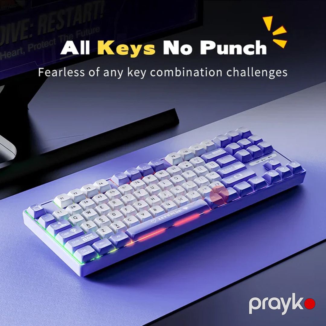 Klaviatura "Ajazz AK870 MC" — Periferik cihazlar, Bakı (4)
