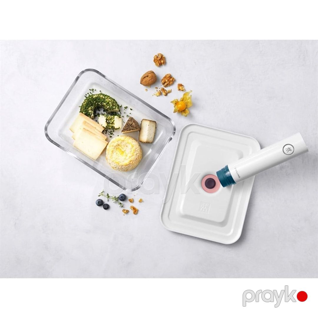 Vakuum konteyner Zwilling Fresh&Save, şüşə/plastik/silikon, qapaqla, 24.3x18.3x8.5 sm, 2 l — Mallar, Bakı (2)