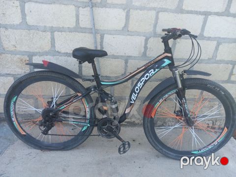 Velosiped – Velosport şəhər/dağ tipli Xüsusiyyətlər: - Geniş profilli — Yevlax