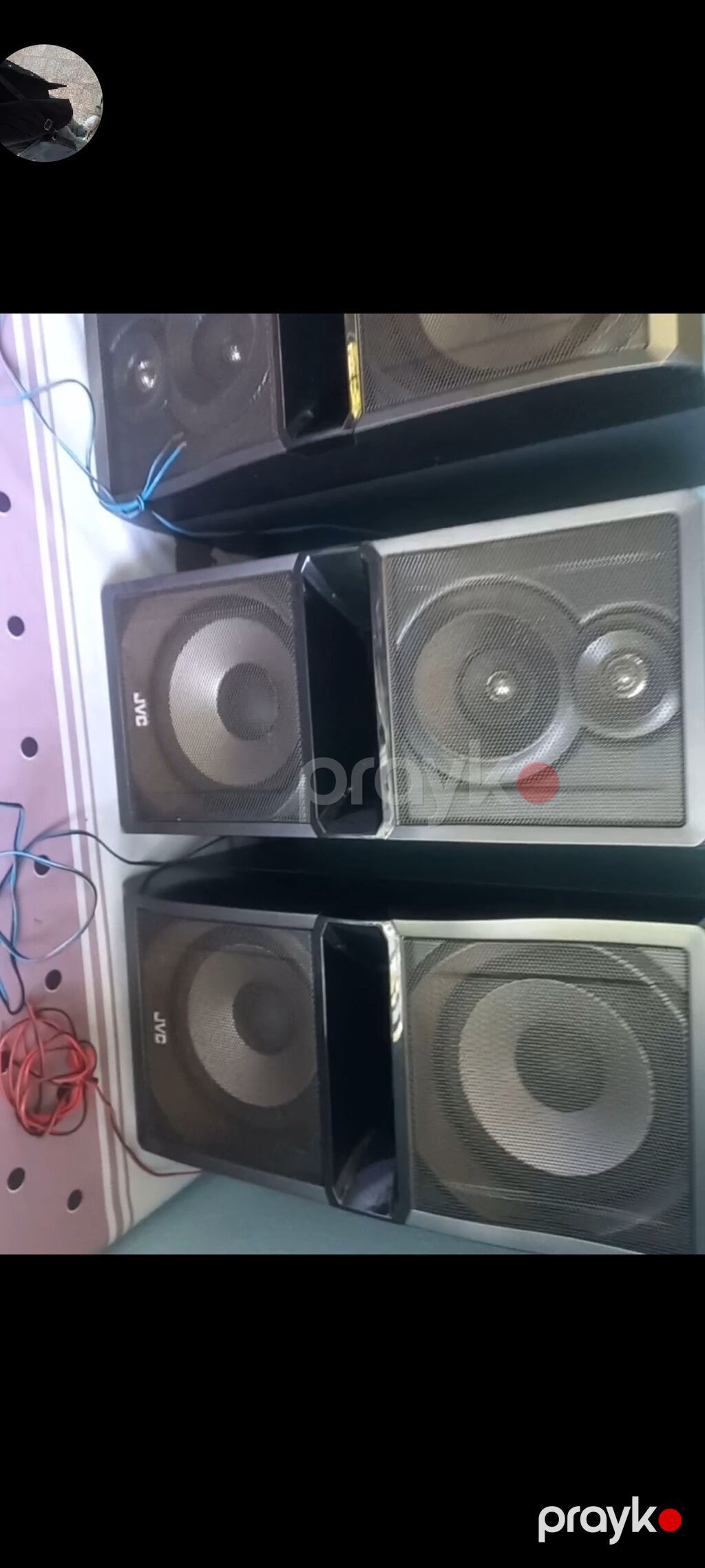 JVC SP-DXU10W subwoofer və akustik sütunlar dəsti - Brend: JVC — Dinamiklər və akustik sistemlər, Liman (5)