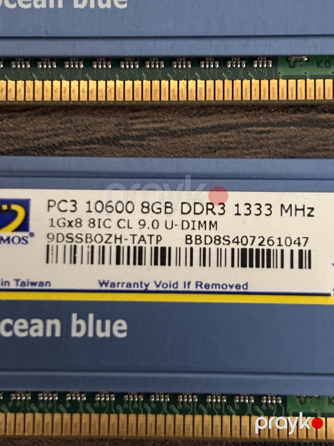 DDR3 RAM 8Gb — Kompüterlər və noutbuklar, Bakı (2)