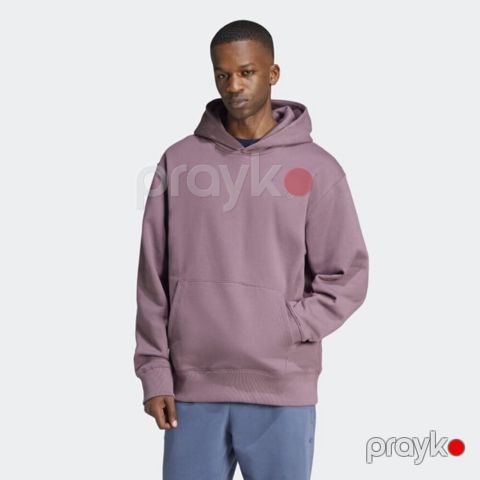 Kişilər üçün hudi Adidas P ESS HD IX9809, tünd qırmızı, pambıq, ölçü XL — Bakı