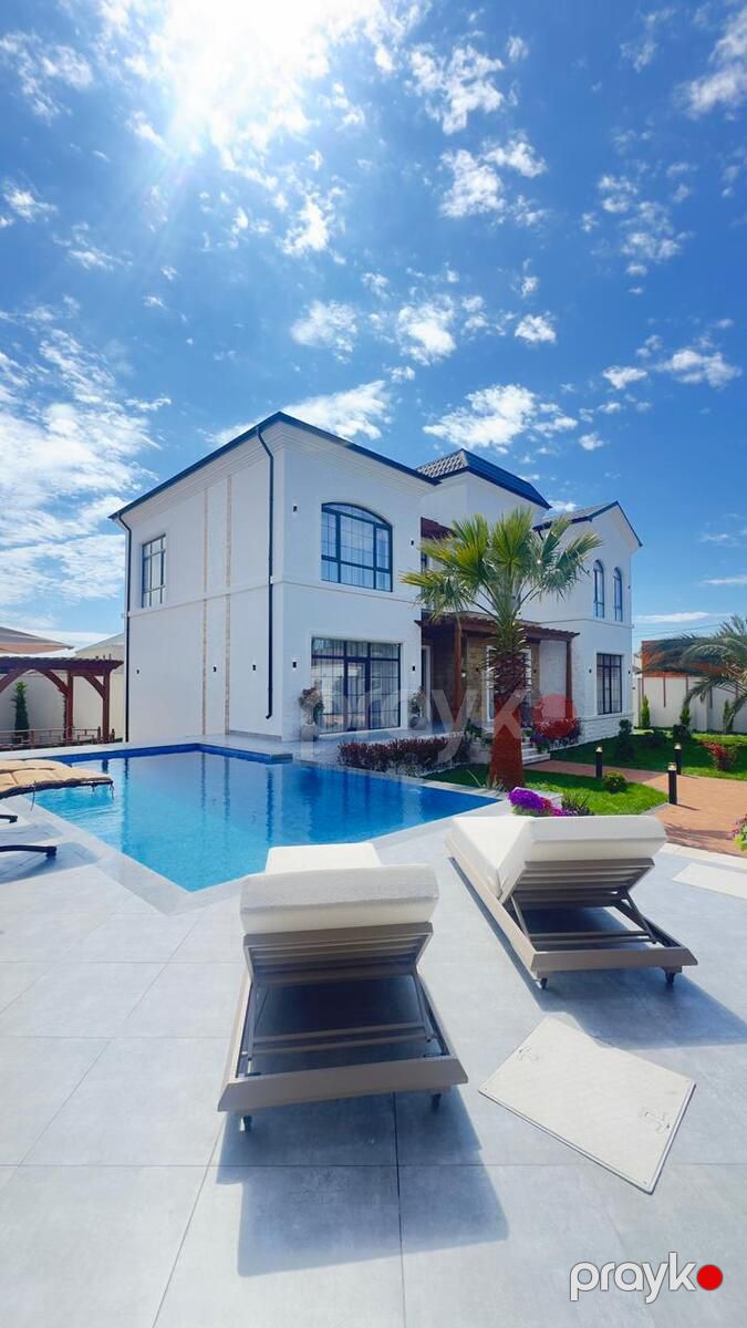 Satılır 6 otaqlı həyət evi/bağ evi 500 m² — Ev, villa, Bakı (4)