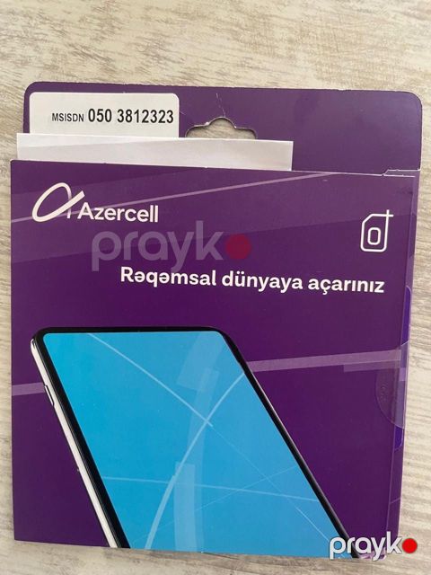 Azercell nömrə 050 381 23 23 — Bakı