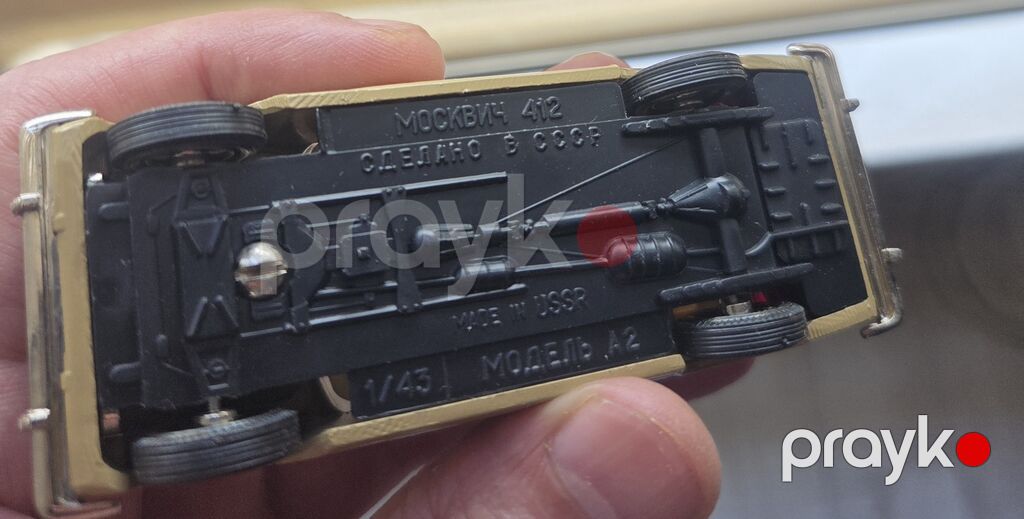 Moskviç 408 maket avtomobil – 1:43 miqyas - Model: Moskvich 408 sedan — Modellar, Bakı (6)