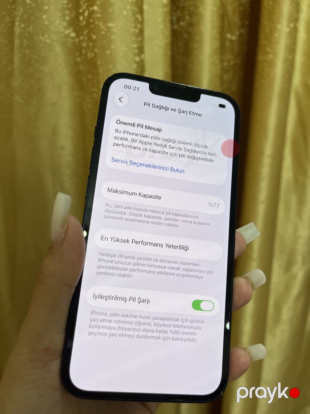 Apple iPhone 13 Blue 128GB/4GB — Smartfonlar, Bakı (5)