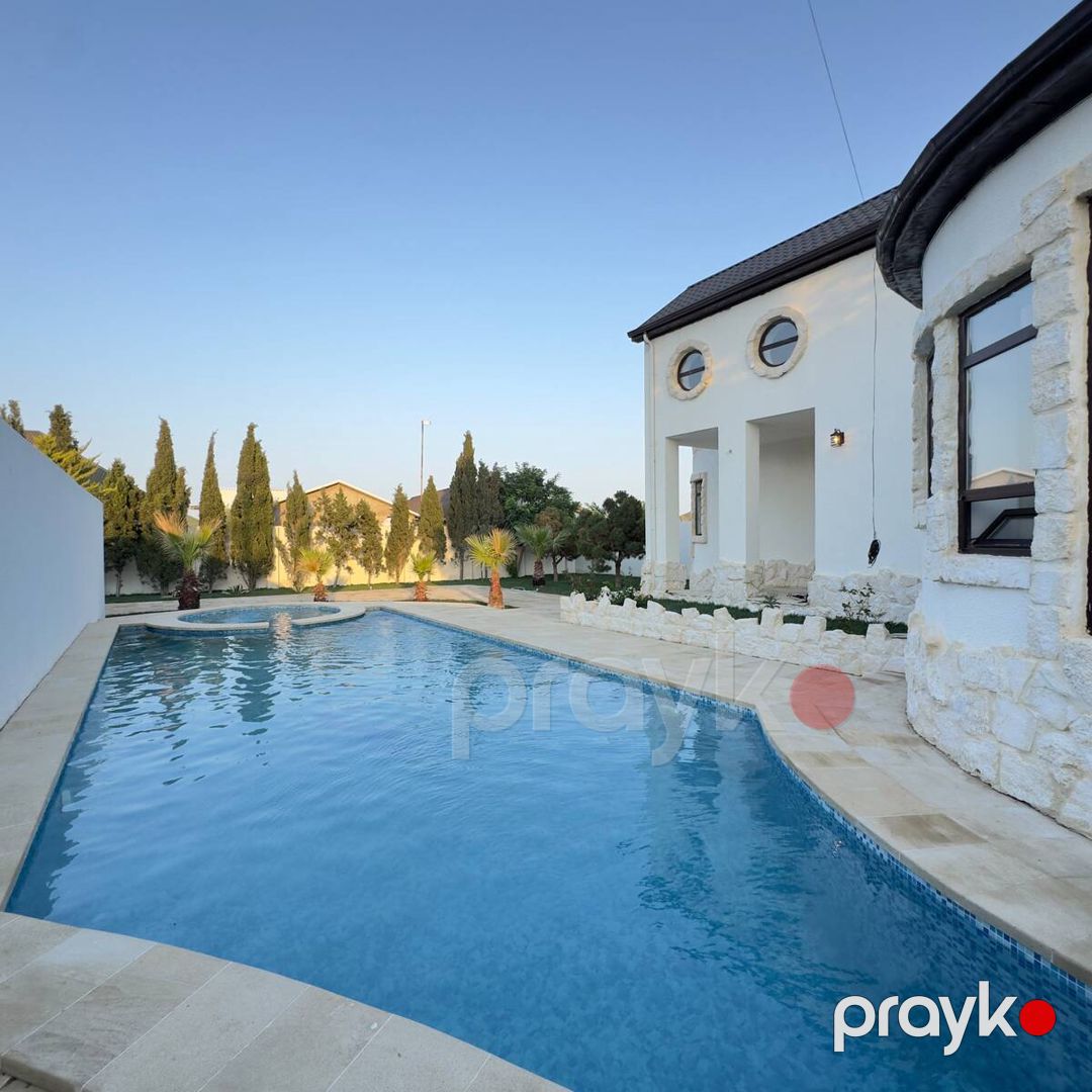 Satılır 5 otaqlı həyət evi/bağ evi 300 m² — Ev, villa, Bakı (5)