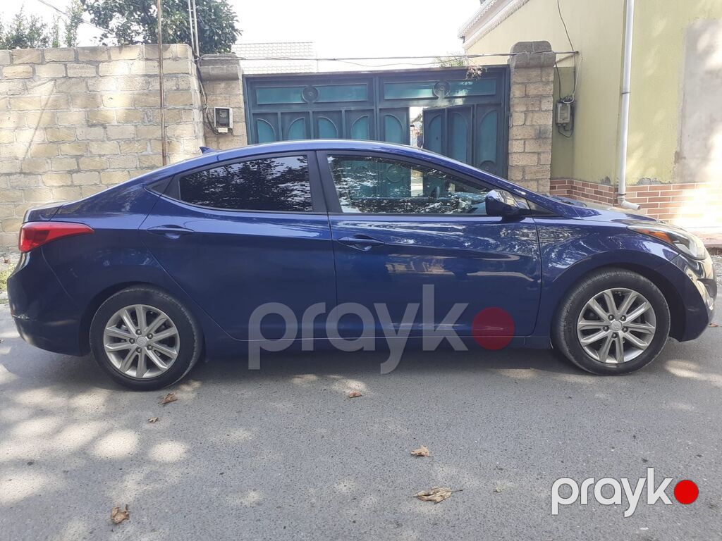 Hyundai Elantra: 1.8 l 2014 il Sedan — Avtomobillər, Bərdə (7)