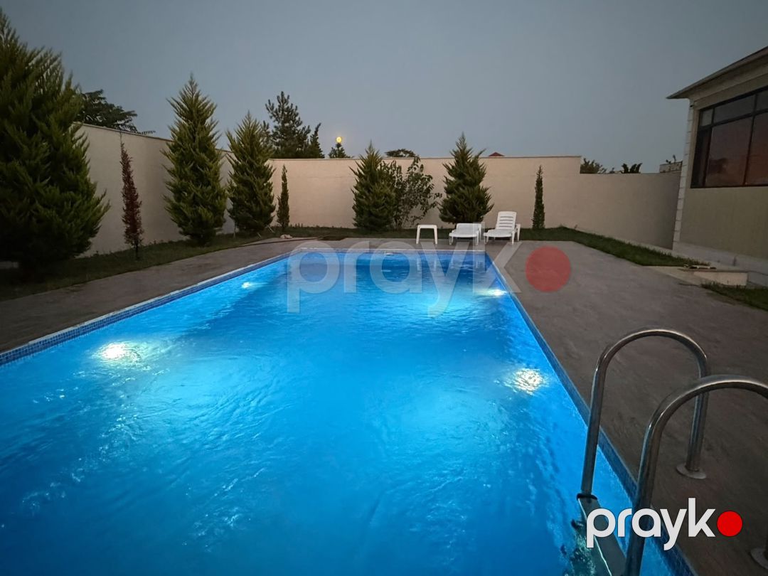 Satılır 5 otaqlı həyət evi/bağ evi 220 m² — Ev, villa, Bakı (4)