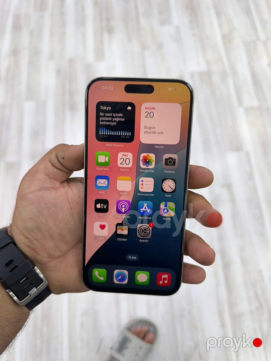 Apple iPhone 15 Pro Max Natural Titanium 512GB/8GB — Smartfonlar, Bakı (3)