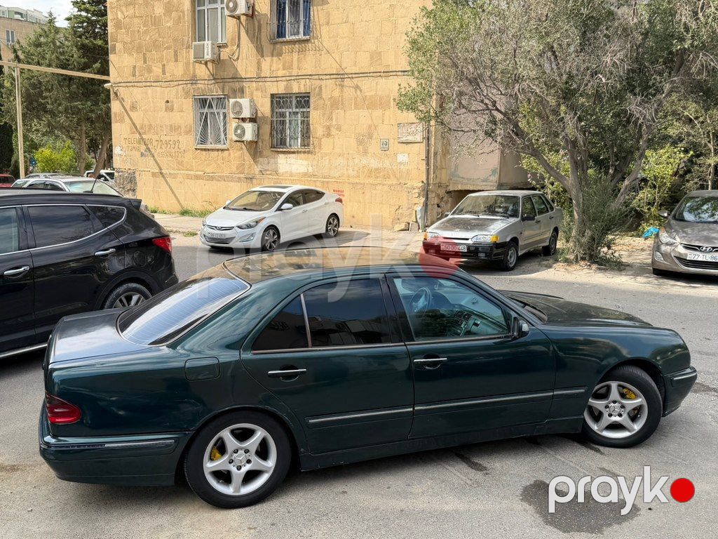 Mercedes E 270, 2.7 L, 2000 il, 420 000 km — Avtomobillər, Bakı (6)