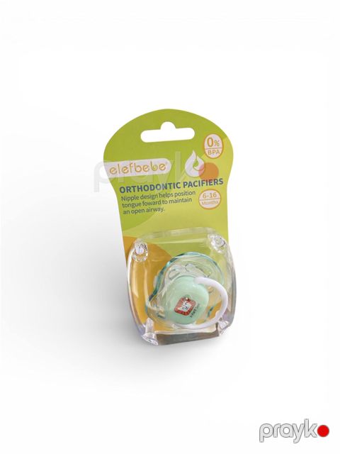 Əmzik Elefbebe Natural, silikon, yaşıl — Bakı