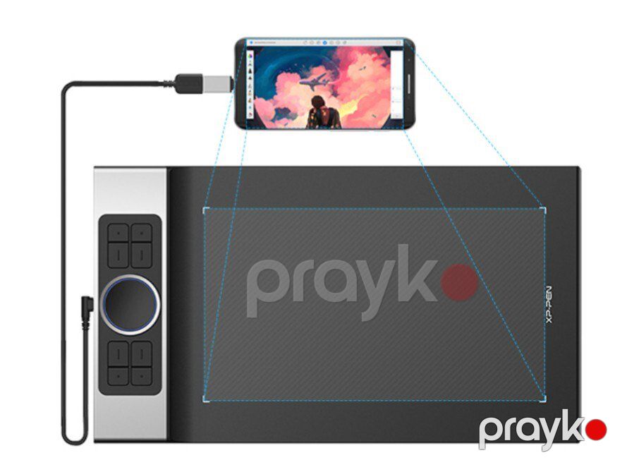 Qrafik planşet "Xp-pen Deco Pro Medium" — Planshetlər, Bakı (4)