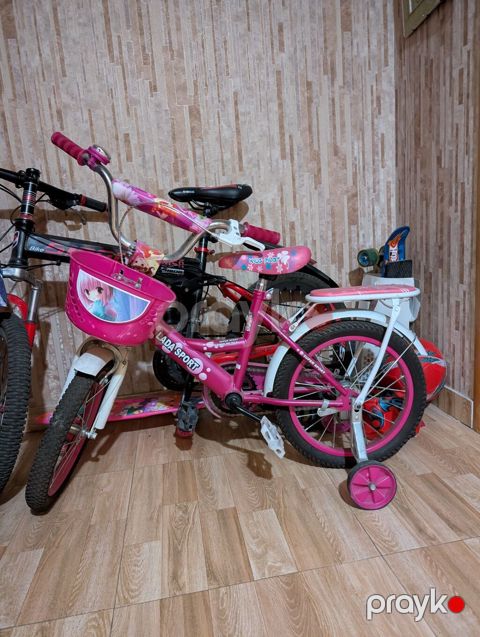 Uşaq velosipedi – Lada Sport, çəhrayı rəngli Xüsusiyyətlər: - Təkər — Bakı