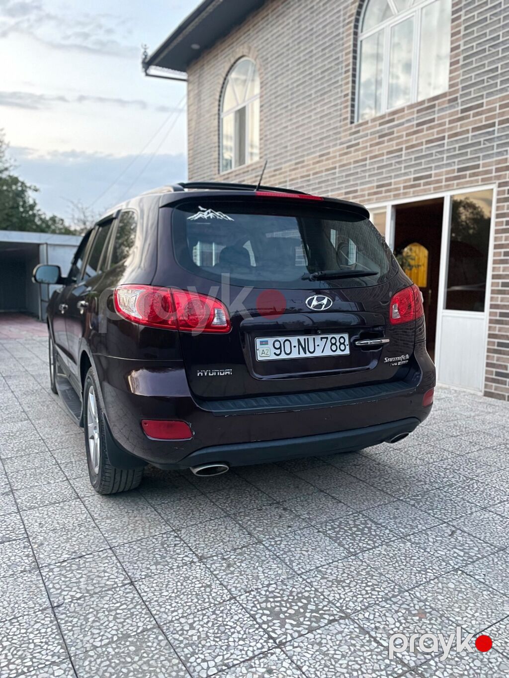 Hyundai Santa Fe: 3.8 l 2009 il Ofrouder/SUV — Avtomobillər, Lənkəran (7)