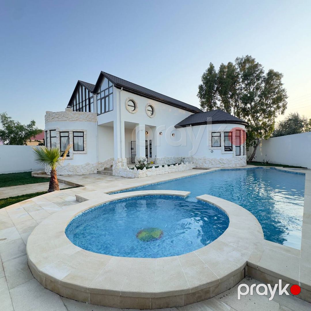 Satılır 5 otaqlı həyət evi/bağ evi 300 m² — Ev, villa, Bakı (2)