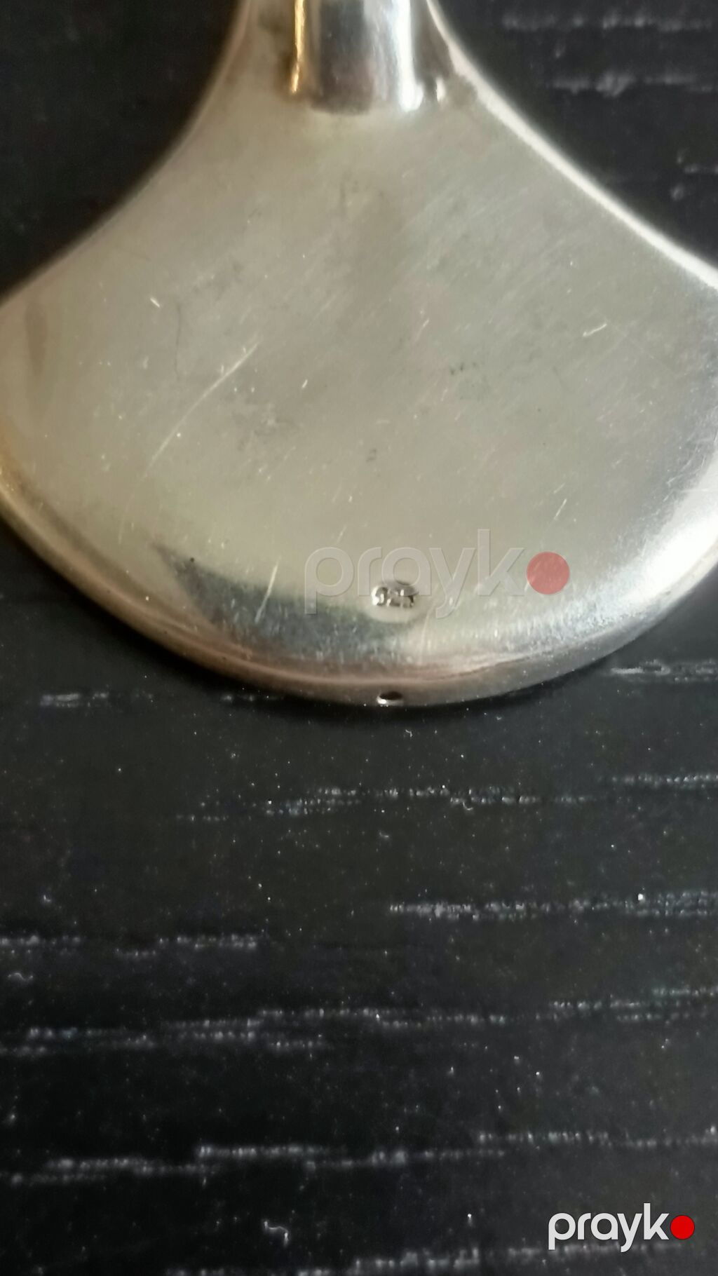 925 gümüş kolye - Material: 925 ayar gümüş (asma hissənin arxa — Dəbilqə, Fatmayı (4)