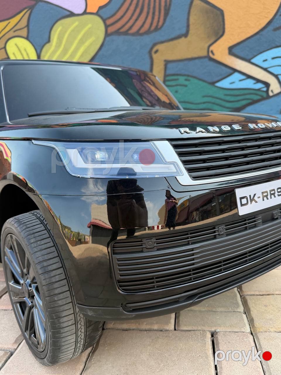 Uşaq elektrik avtomobili, 10 yaşa qədər, 2 yer, 10 km/s — Mallar, Bakı (3)