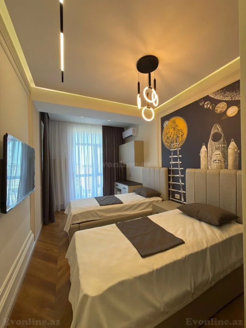 Satılır 3 otaqlı Mənzil Yeni tikili 86 m² Bakı, Yasamal r., Elmlər Akademiyası m — Mənzil, Bakı (5)